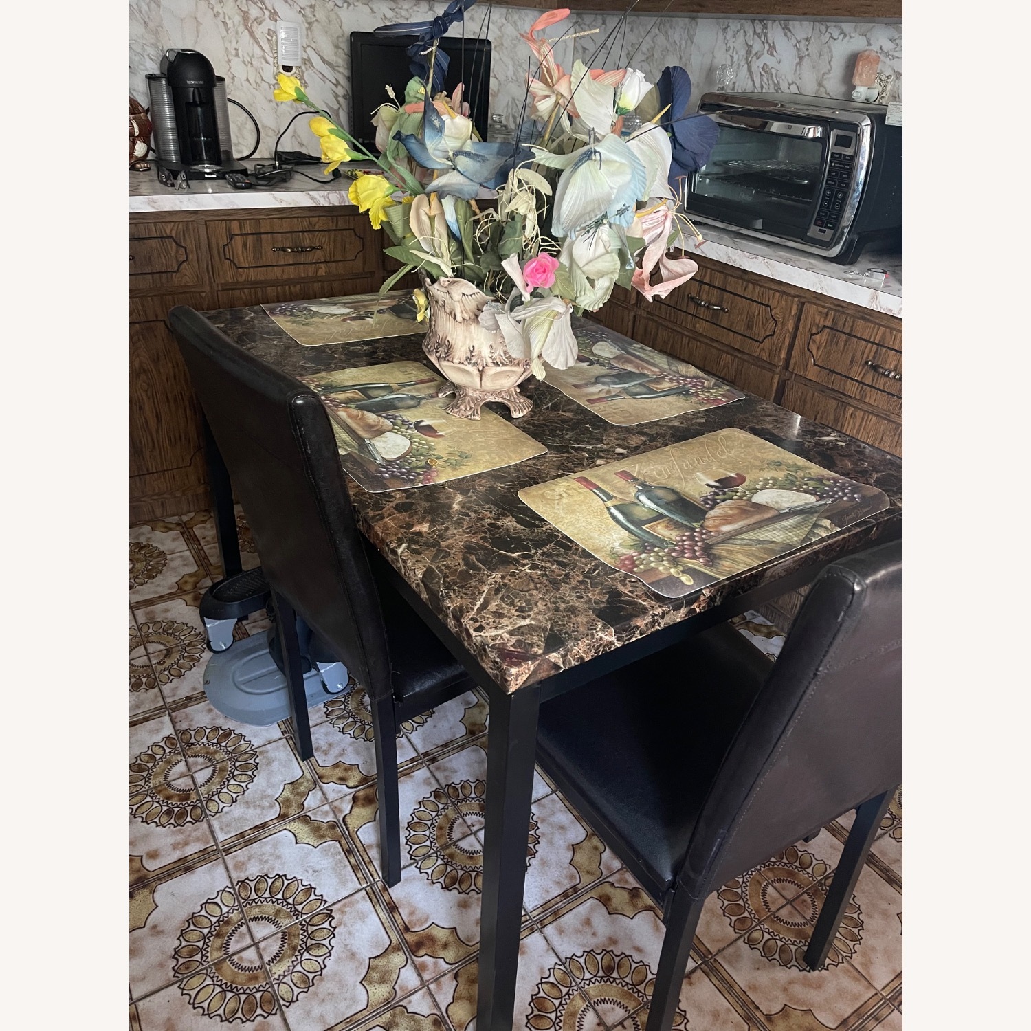 Dinette Set with 2 Chairs  - image-1