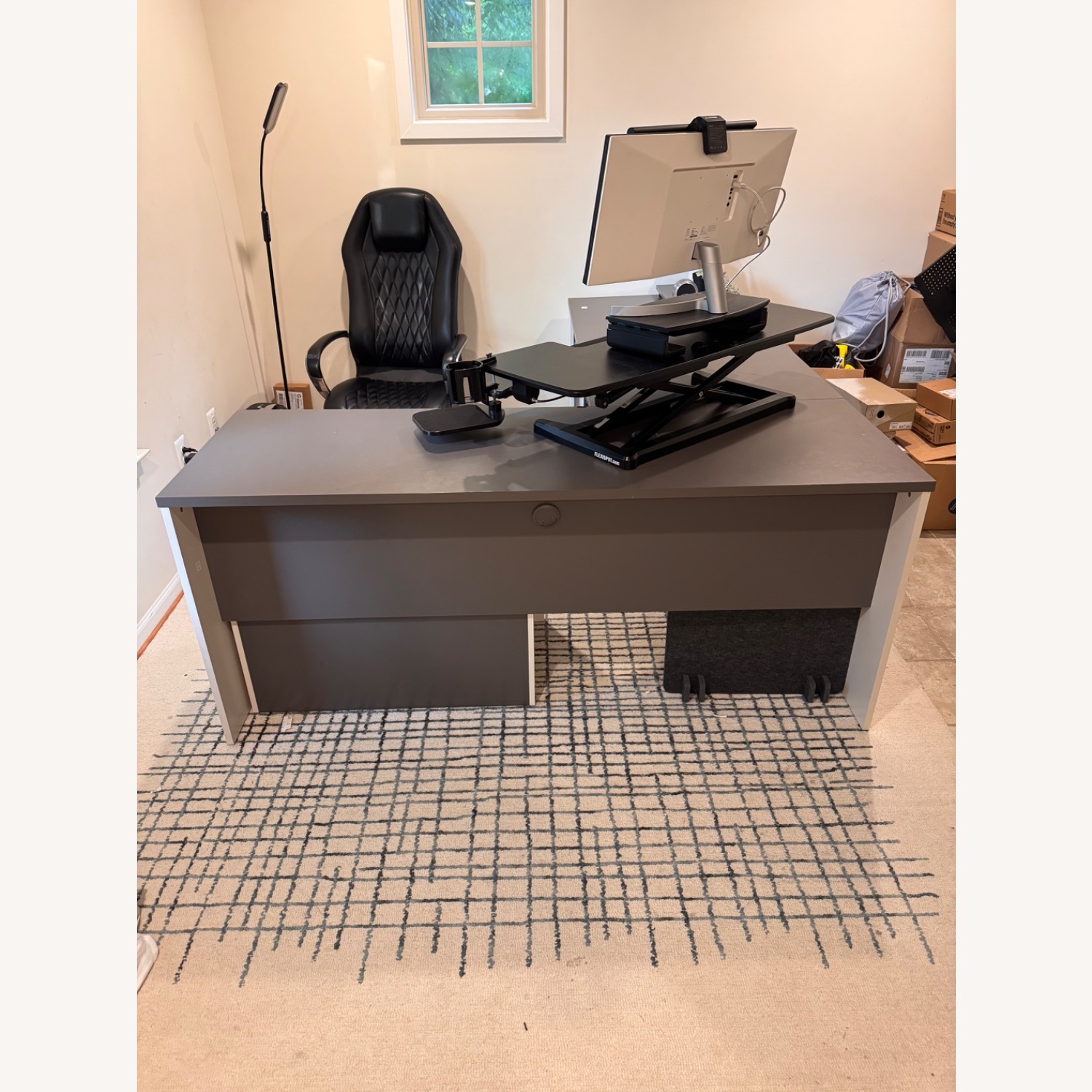 Aurea 1 Piece L-Shaped Computer Desk Office Set - image-5