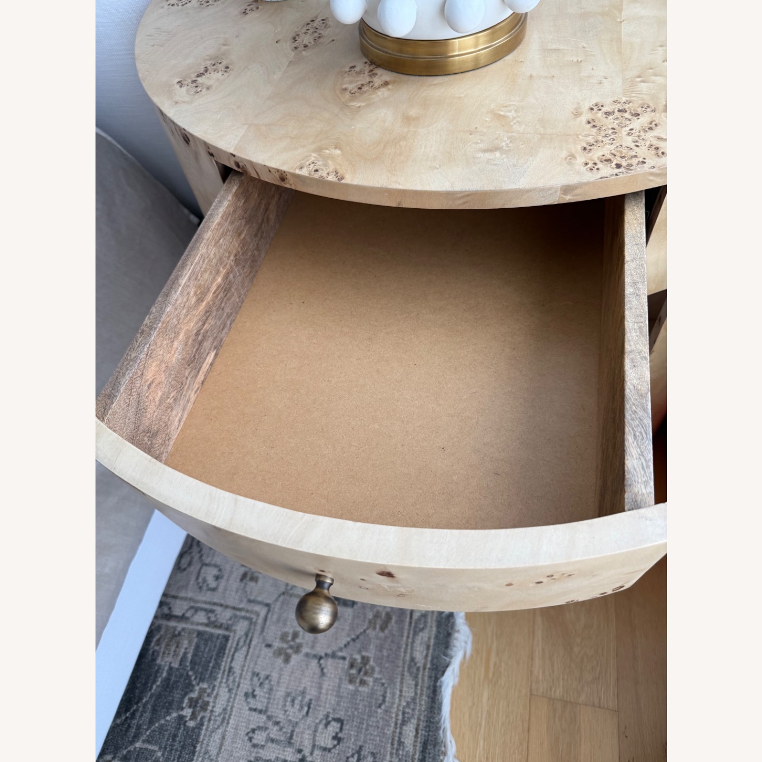 McGee & Co Pia Burl Nighstands Set of 2 - image-7