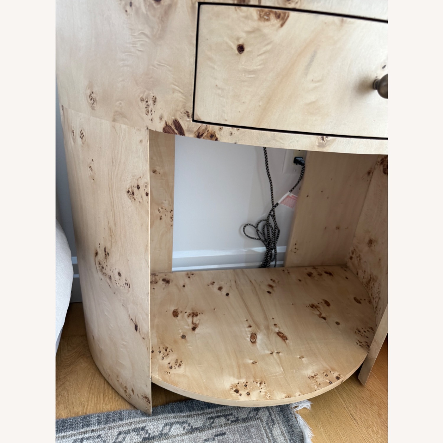 McGee & Co Pia Burl Nighstands Set of 2 - image-9