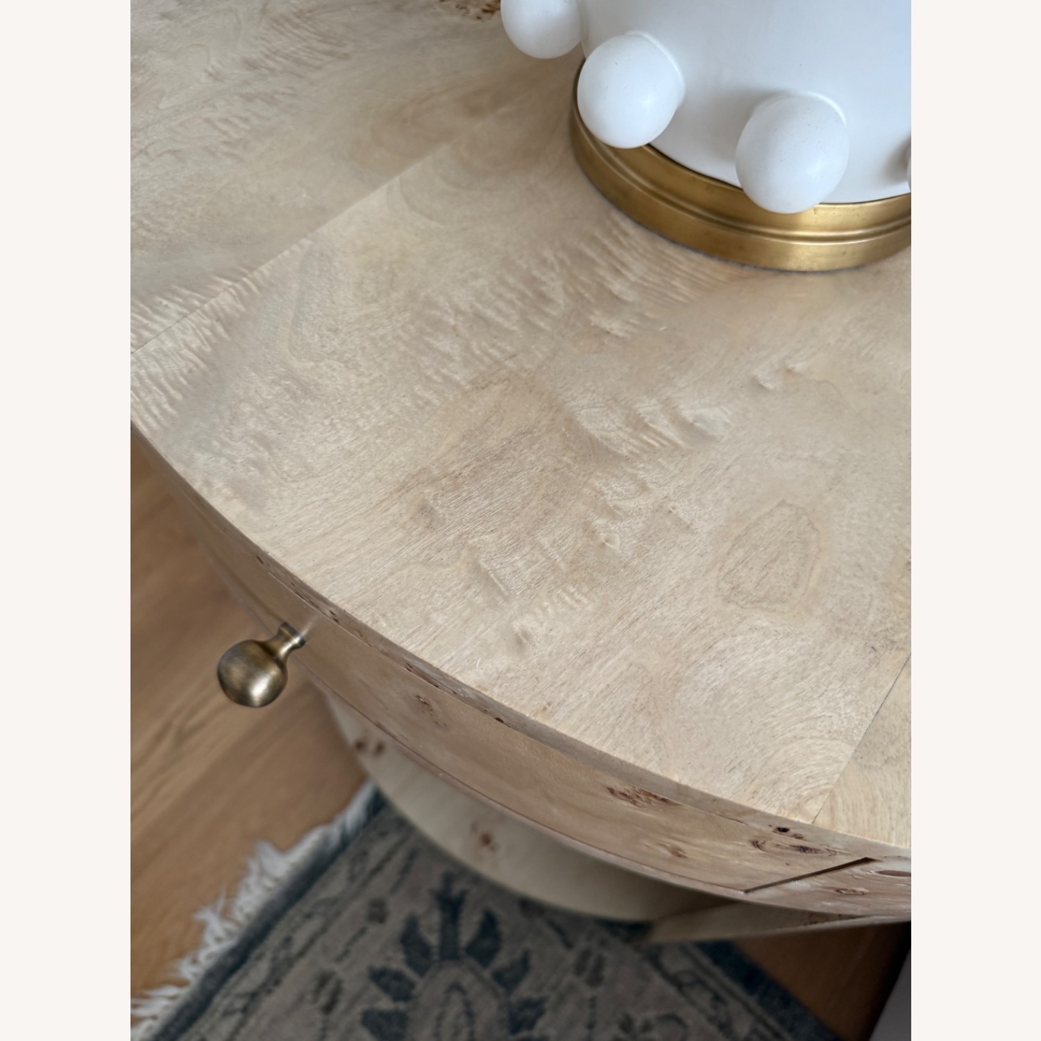 McGee & Co Pia Burl Nighstands Set of 2 - image-4