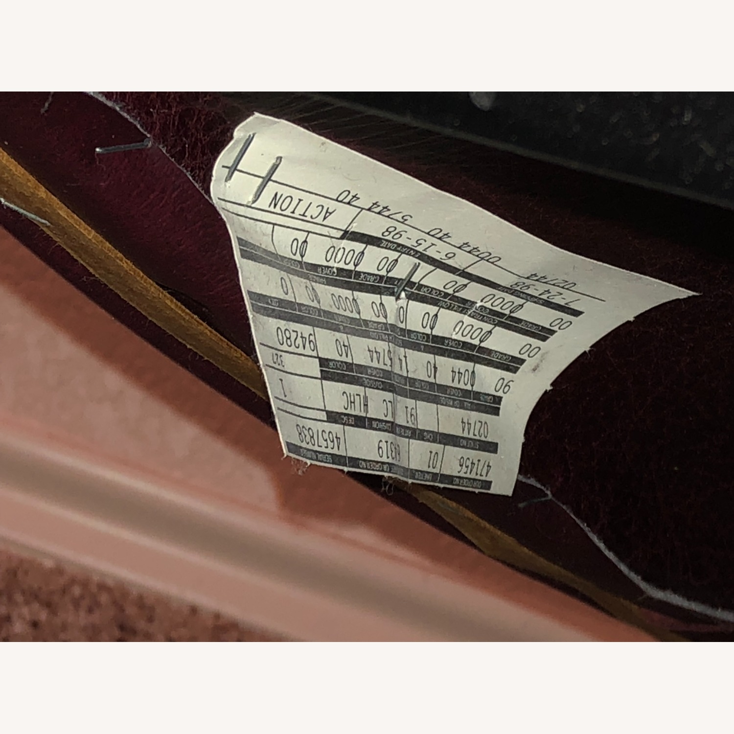 Burgundy Leather Thomasville Recliner - image-5