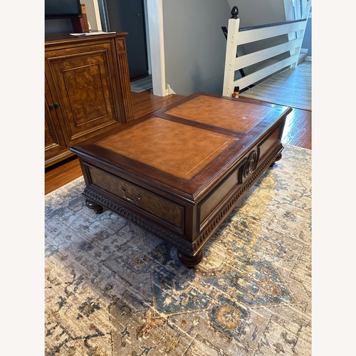 Used Ethan Allen Morley Coffee Table for sale on AptDeco
