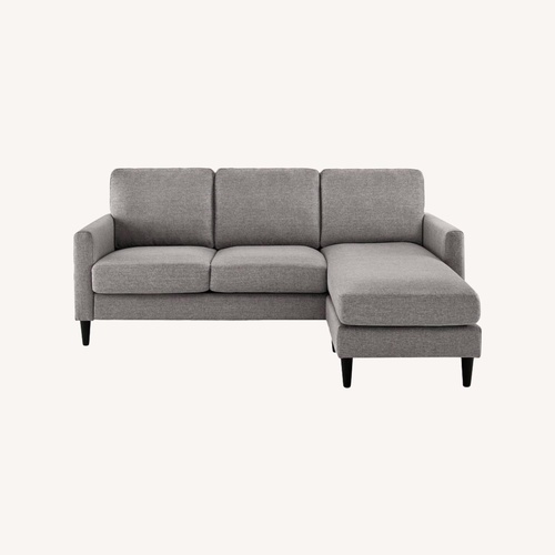 Used Verona Light Grey Sectional Sofa for sale on AptDeco