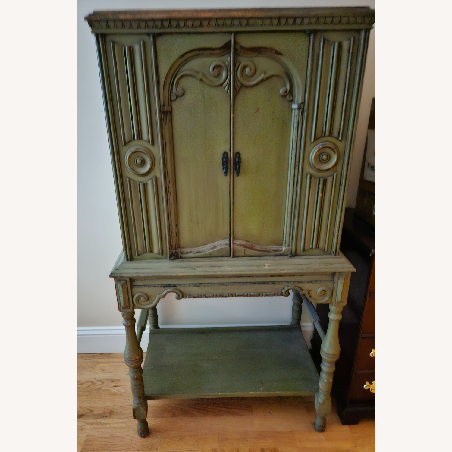 1970's Stereo Cabinet - image-1