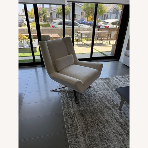 Used Restoration Hardware Luke Swivel Chair for sale on AptDeco