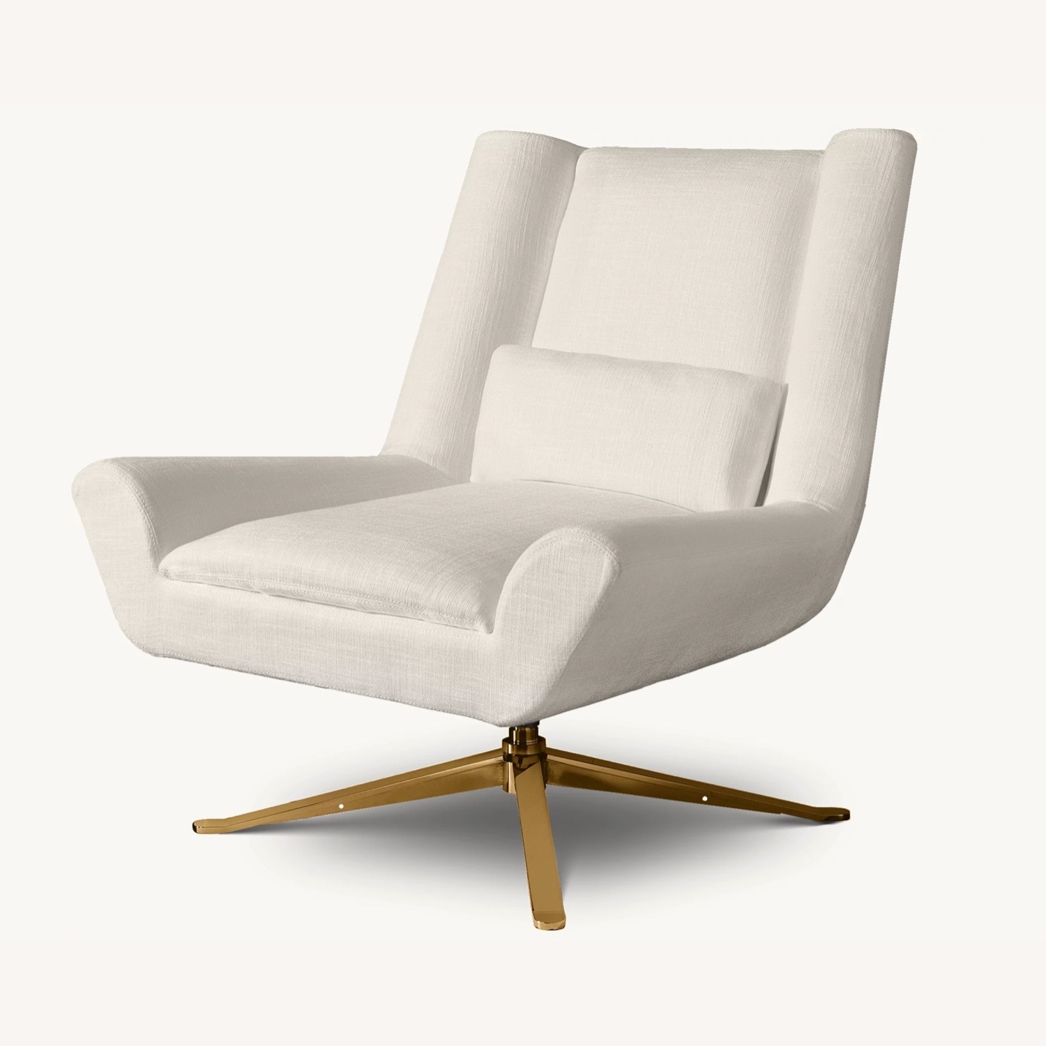 Restoration Hardware Luke Swivel Chair - image-0