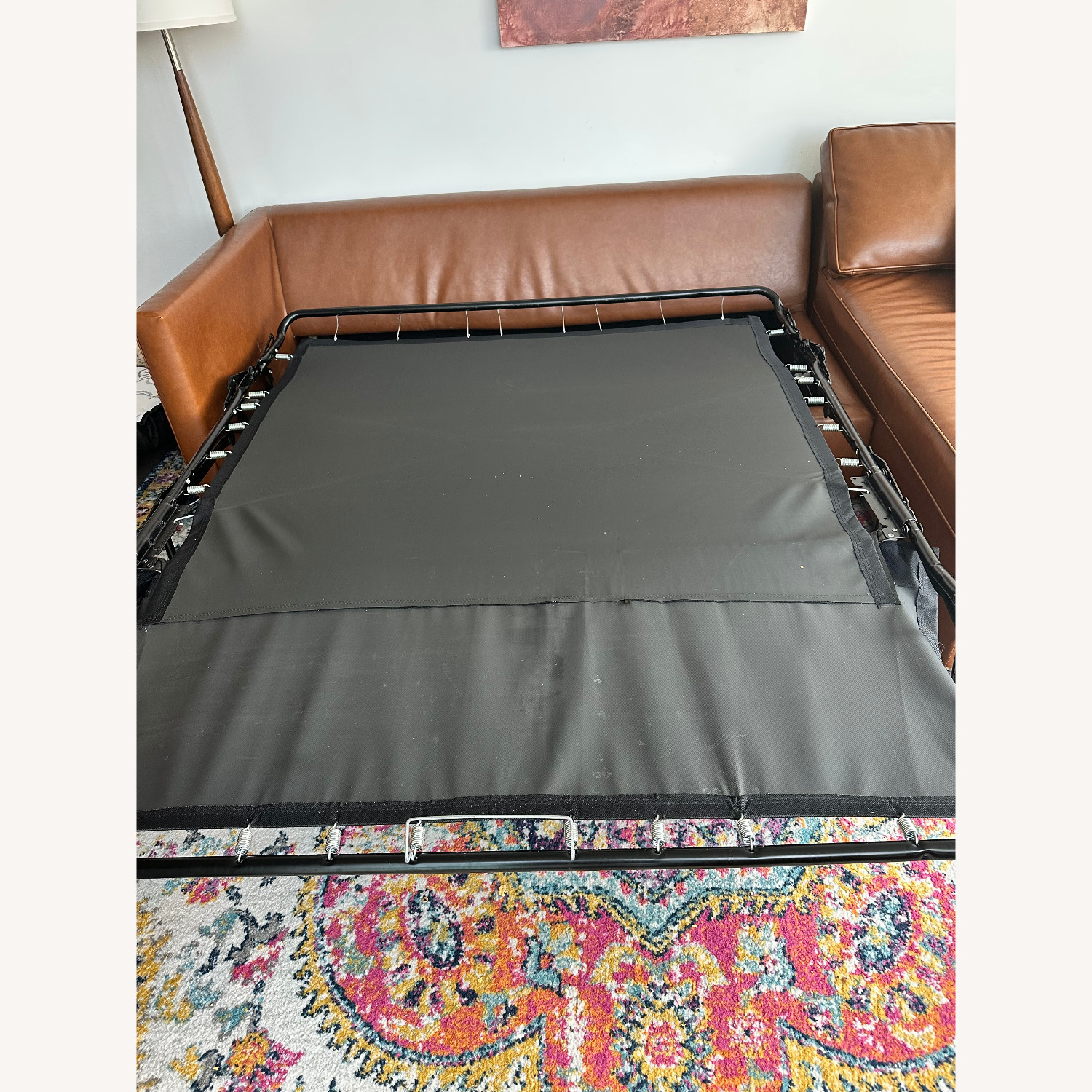 West Elm Sleeper Sectional W Storage - image-3
