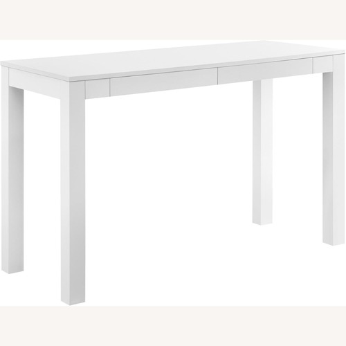 Used Ameriwood Home Large Parsons 2-Drawer Computer Desk for sale on AptDeco