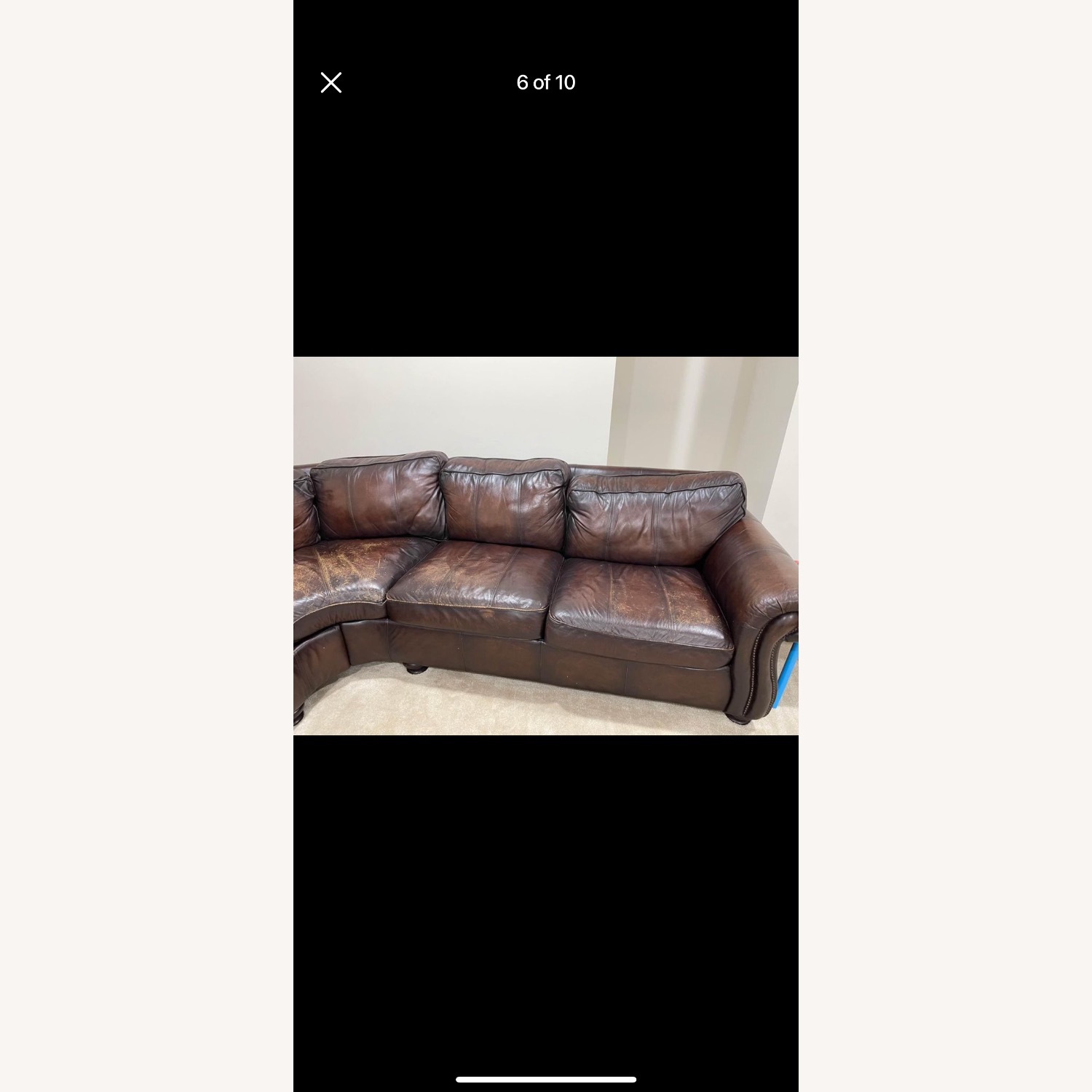 Premium Leather Sectional - image-2