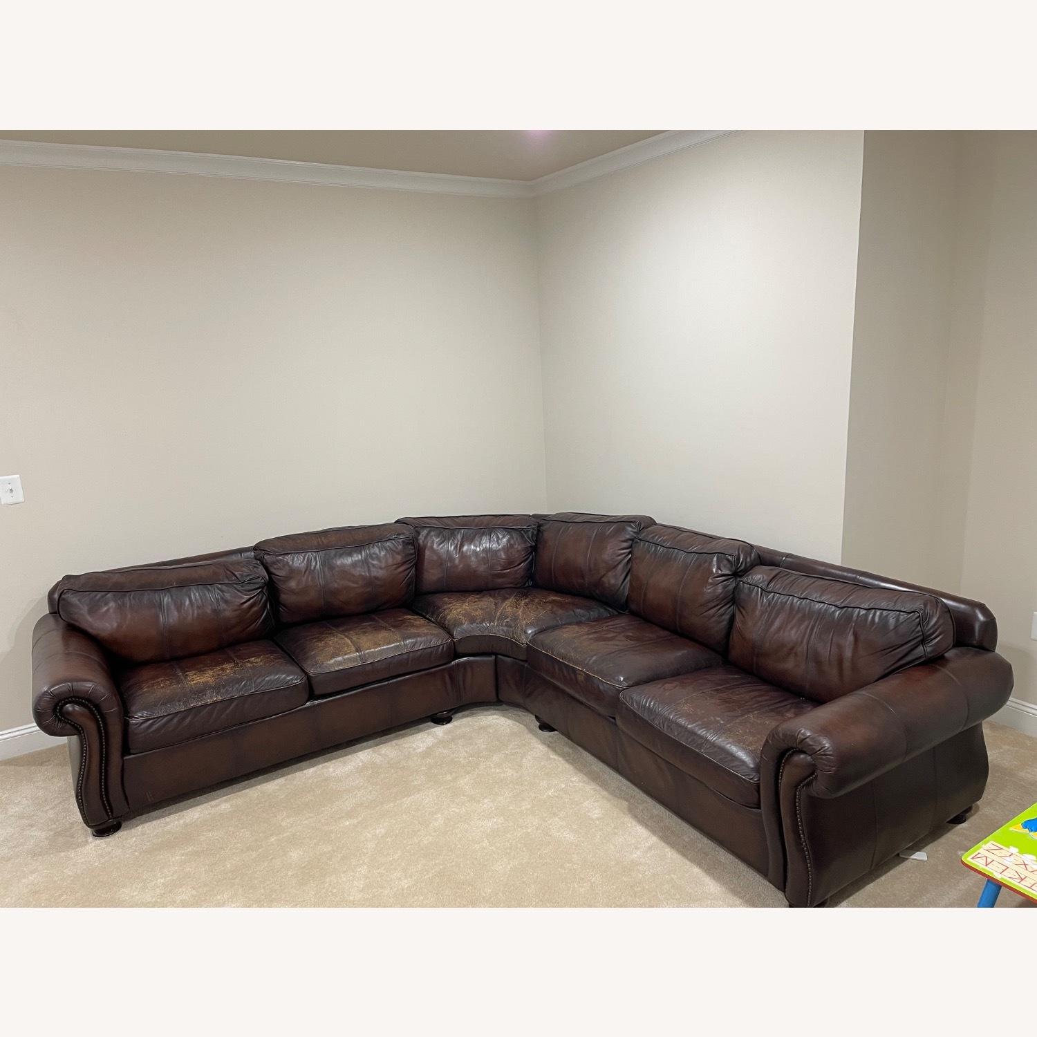 Premium Leather Sectional - image-8