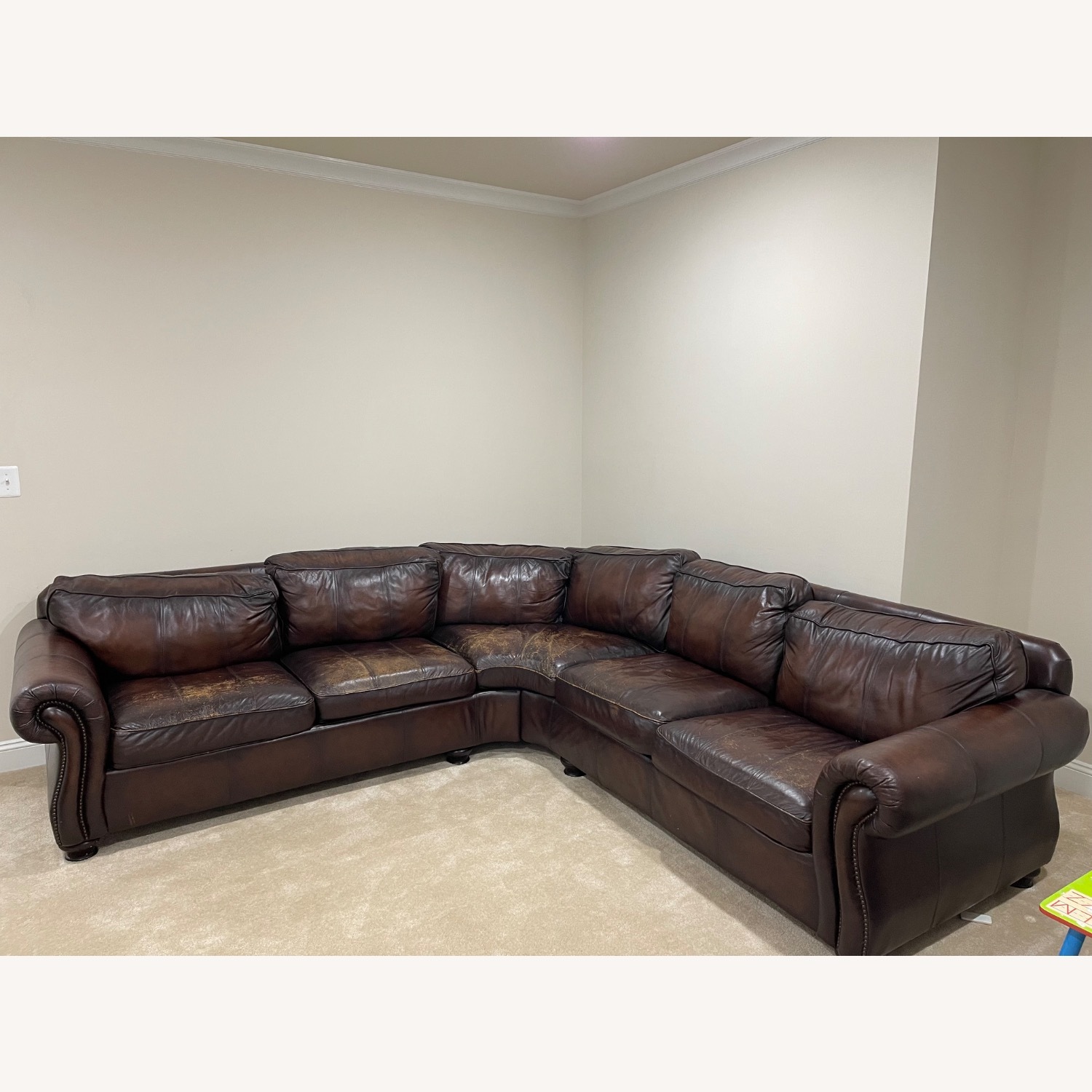 Premium Leather Sectional - image-10