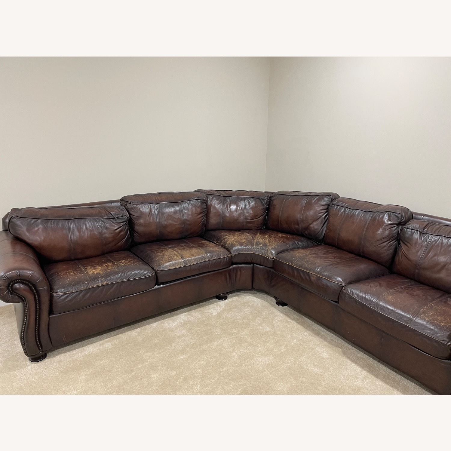 Premium Leather Sectional - image-15