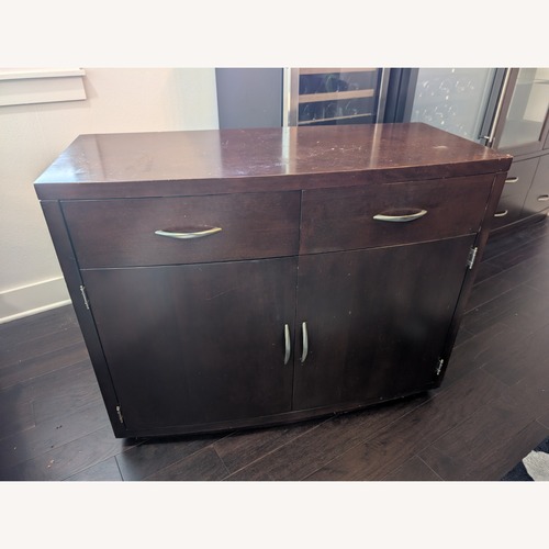 Used Contemporary Sideboard with Extendable Leaves for sale on AptDeco