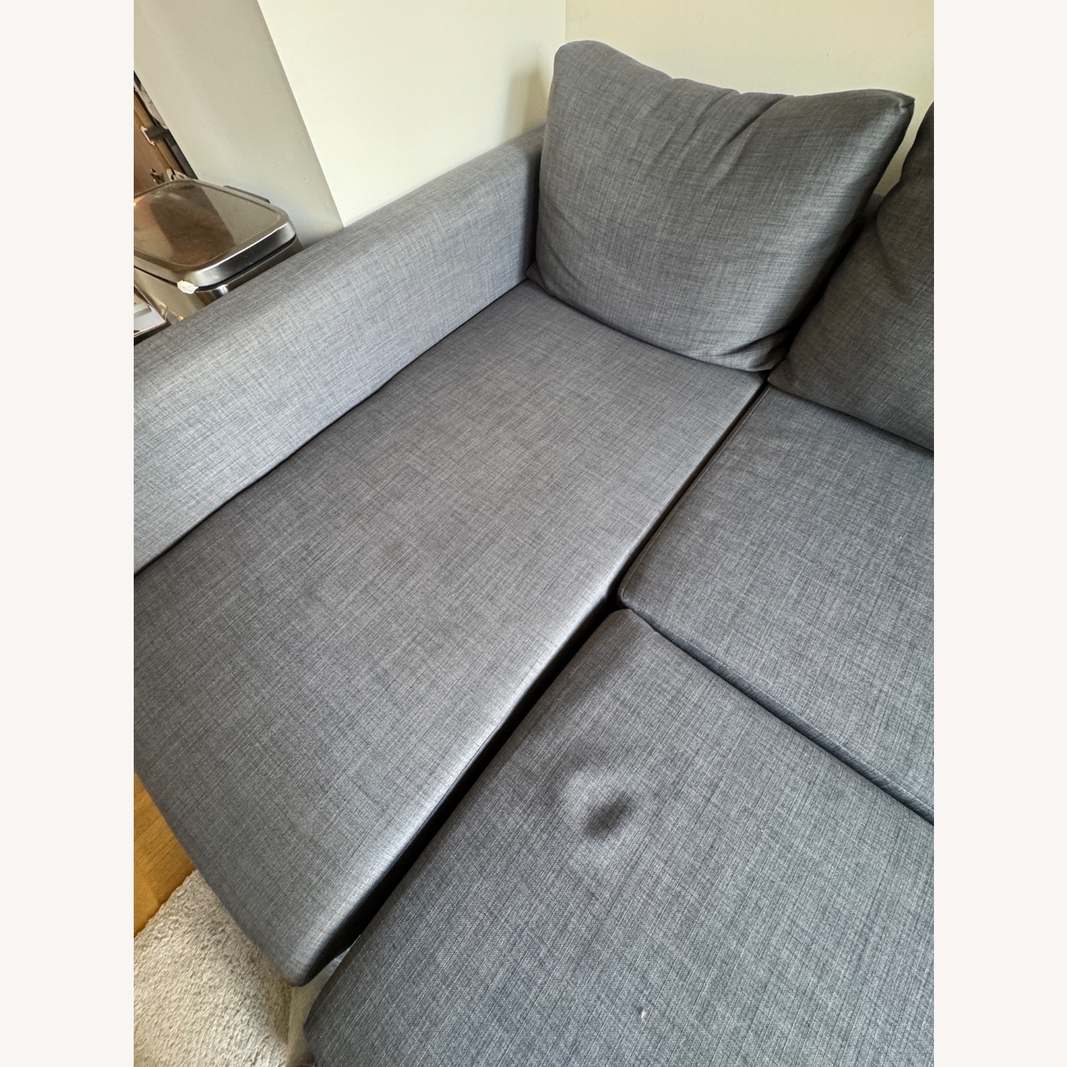 IKEA FRIHETEN Sleeper & Storage Sectional - image-4