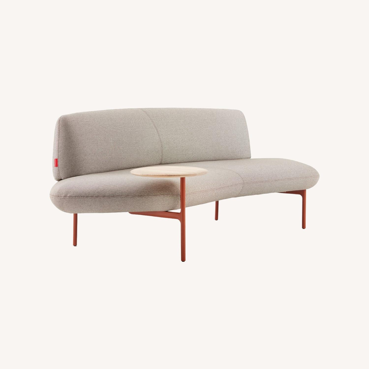 Haworth Openest Feather Asymmetrical Sofa - image-0