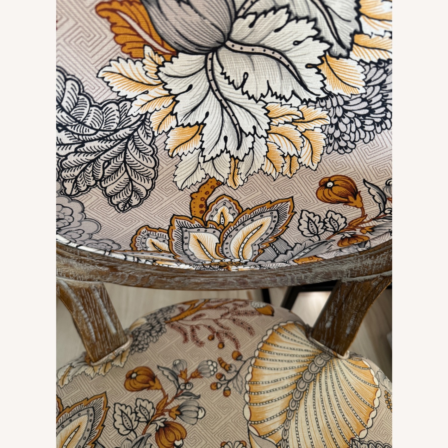 World Market 4 PC Paige Dining Chair Aet Floral - image-5