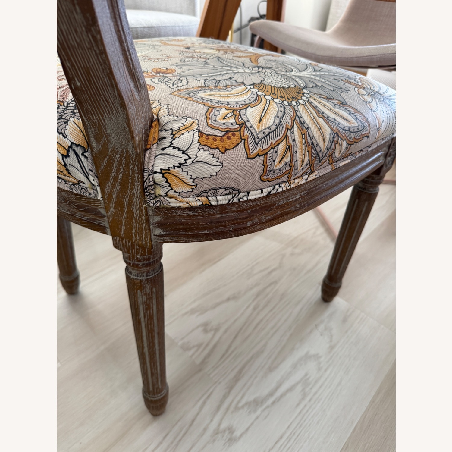 World Market 4 PC Paige Dining Chair Aet Floral - image-3