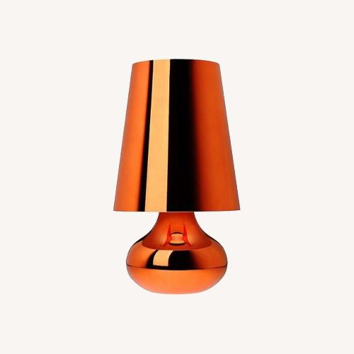 Used Orange Kartell Cindy Lamps by Ferrucio Laviani  for sale on AptDeco