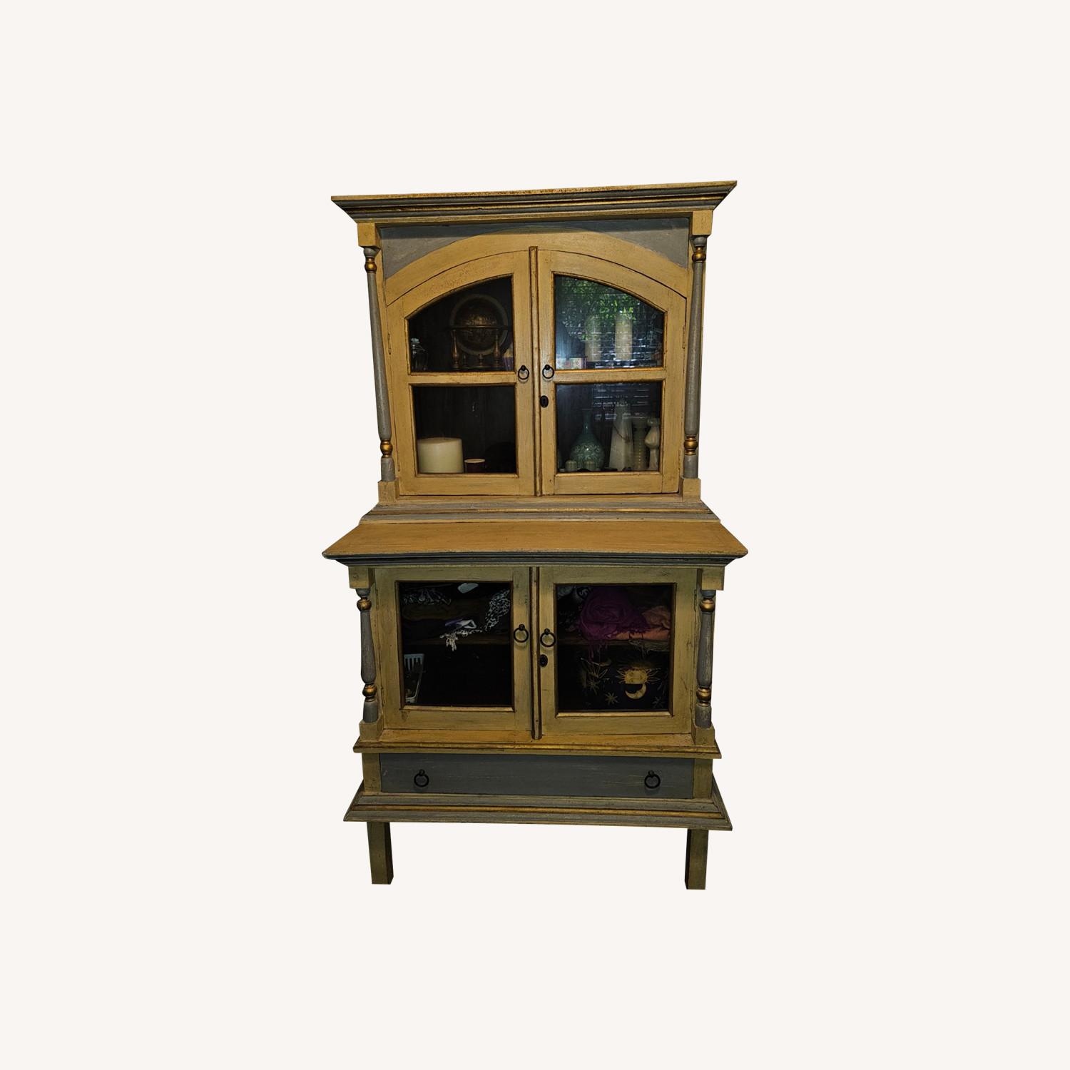 Farmhouse Chic China Cabinet - image-0