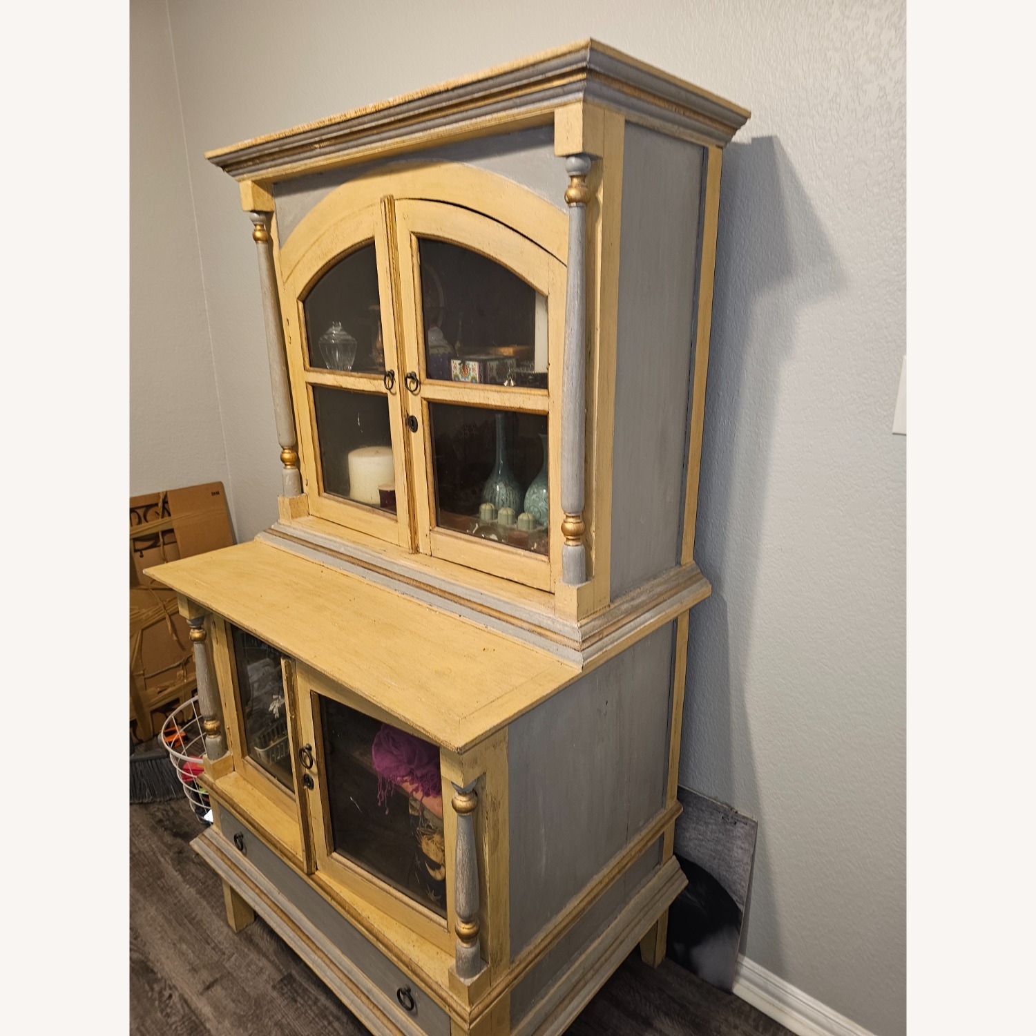Farmhouse Chic China Cabinet - image-3