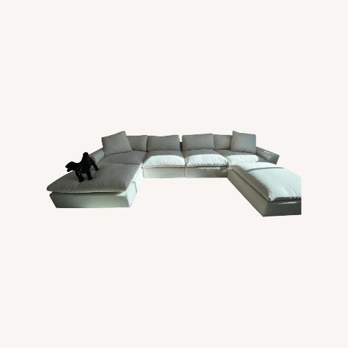 Used Living Spaces Utopia Cloud Modular 3 Piece Sectional for sale on AptDeco