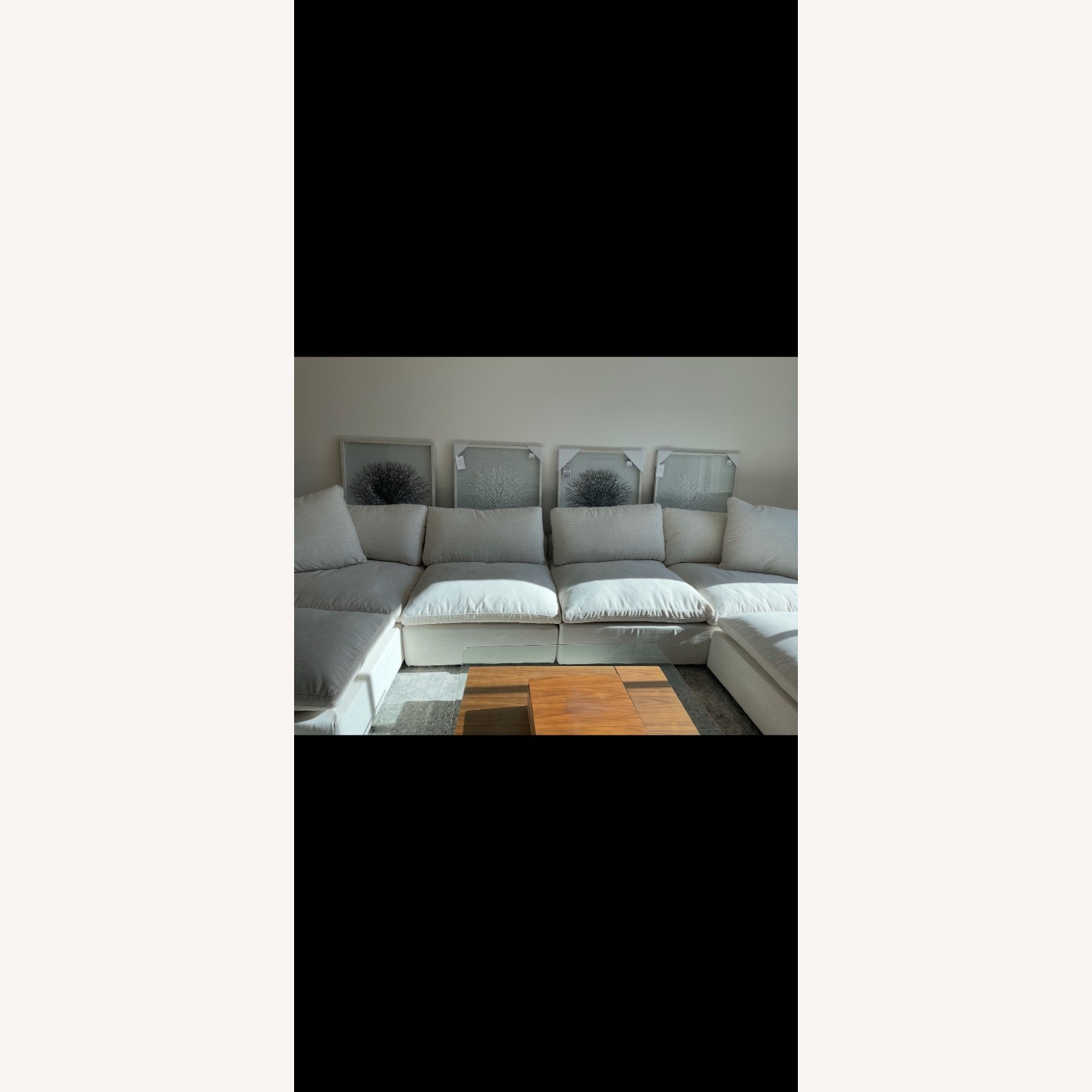 Living Spaces Utopia Cloud Modular 3 Piece Sectional - image-5