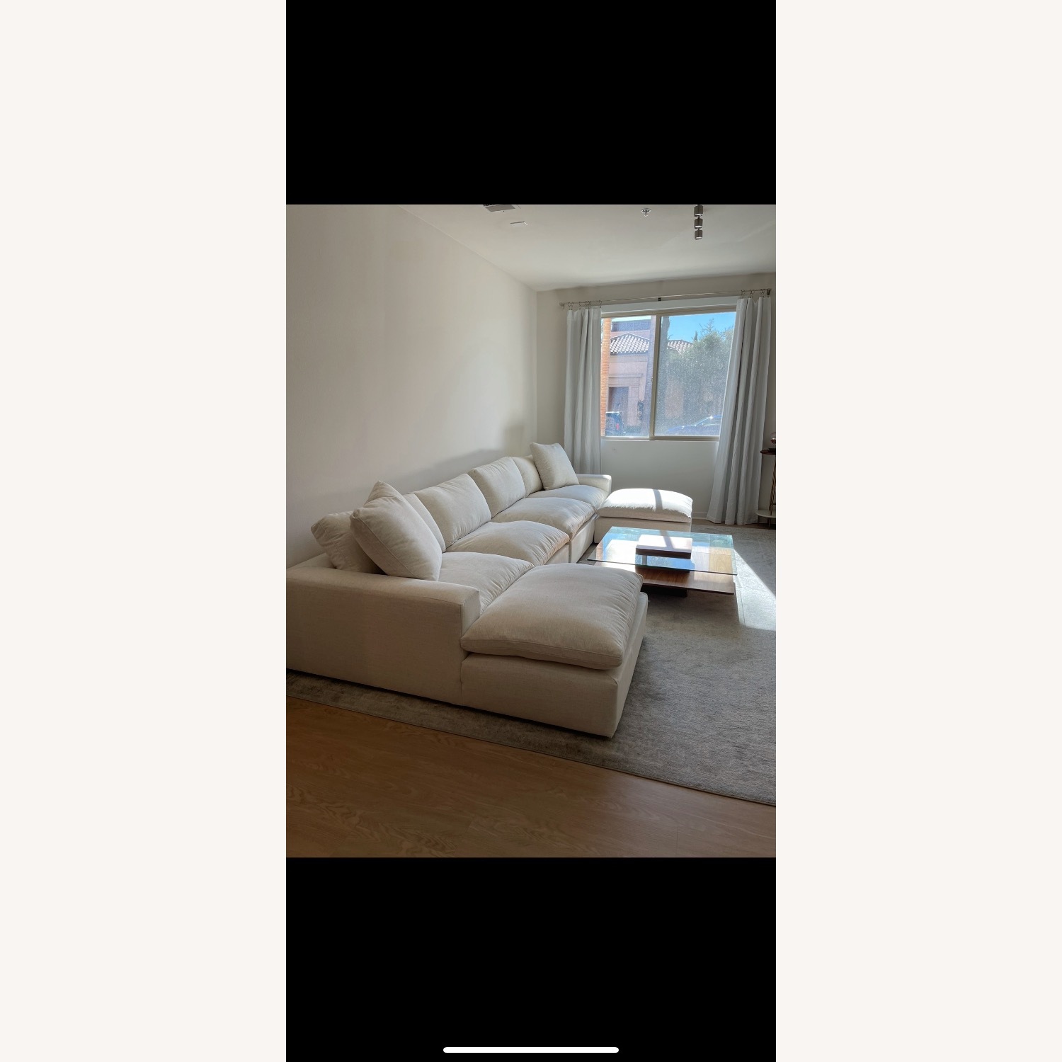 Living Spaces Utopia Cloud Modular 3 Piece Sectional - image-1