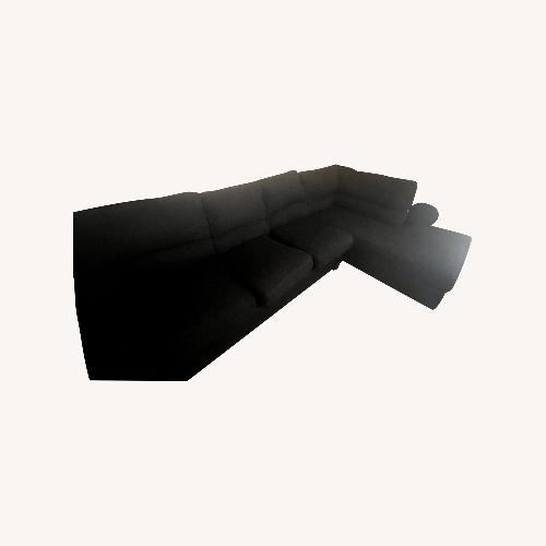 Used Sectional Couch with Right Hand Chaise for sale on AptDeco