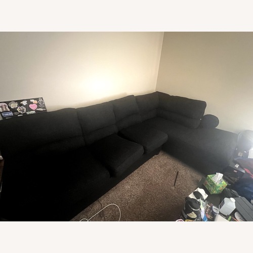 Used Sectional Couch with Right Hand Chaise for sale on AptDeco