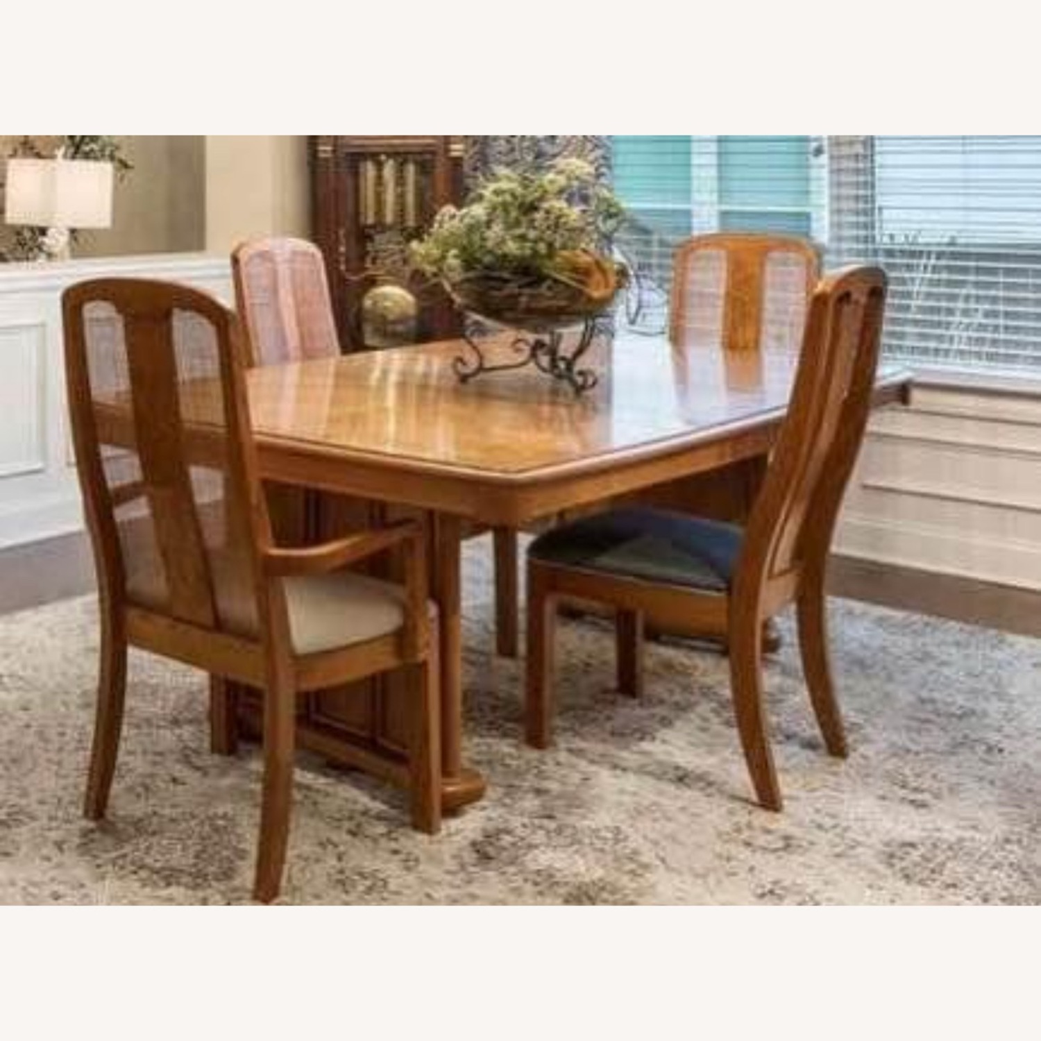 Dining Set with 6 Chairs - AptDeco