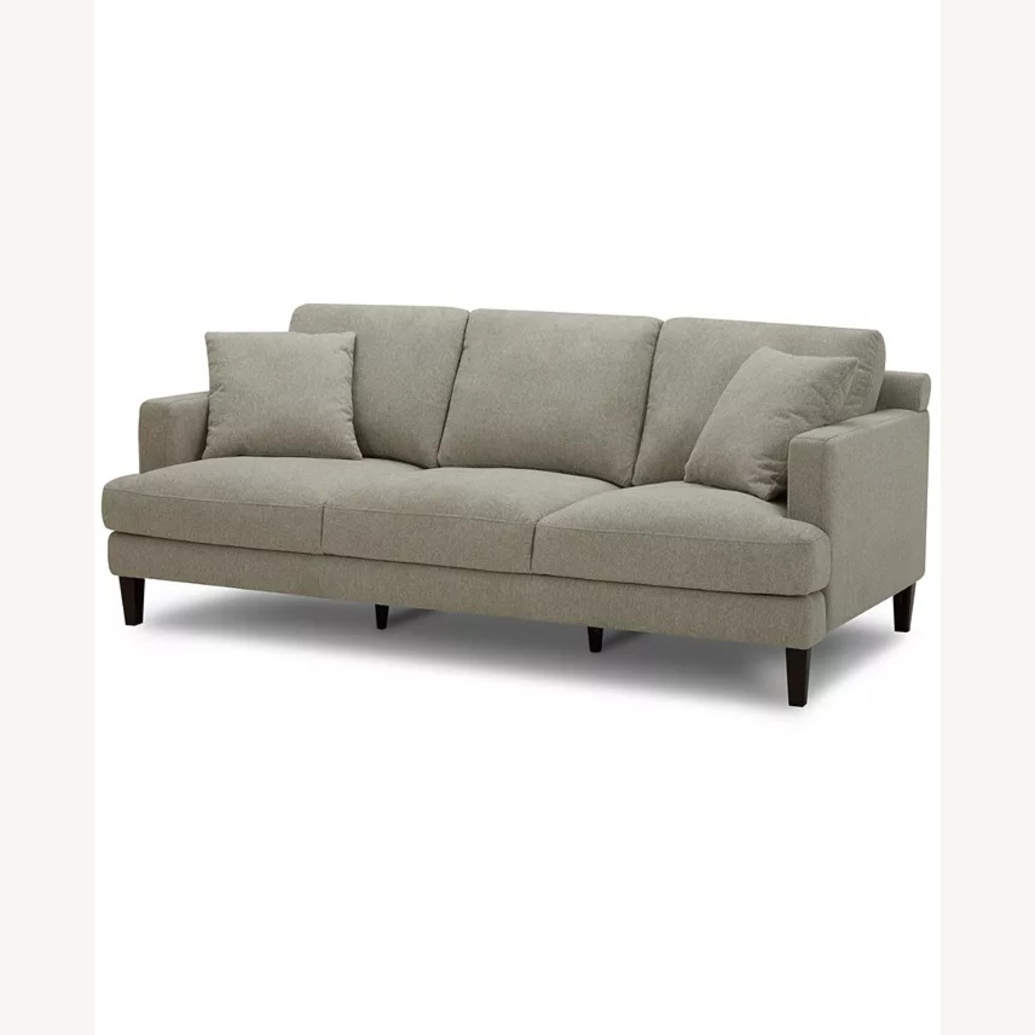 Macy’s Heather Gray Sofa - image-0