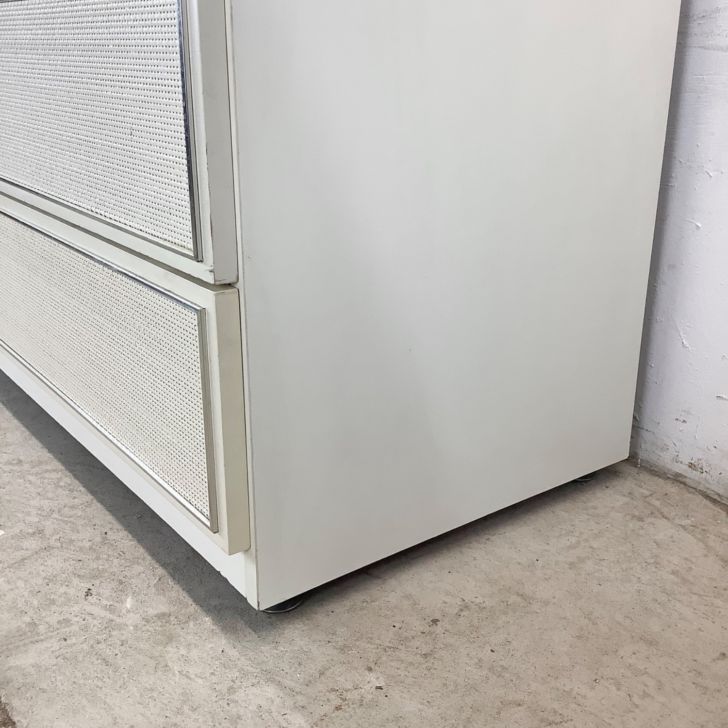 Vintage Modern Three Drawer Dresser With Mirror - image-8