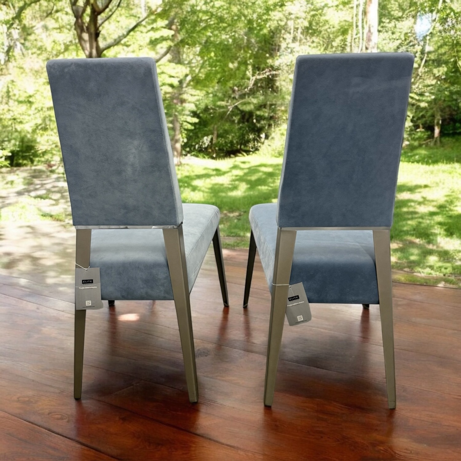 Elite Modern Vivian 6 Contemporary Dining Chairs - image-5