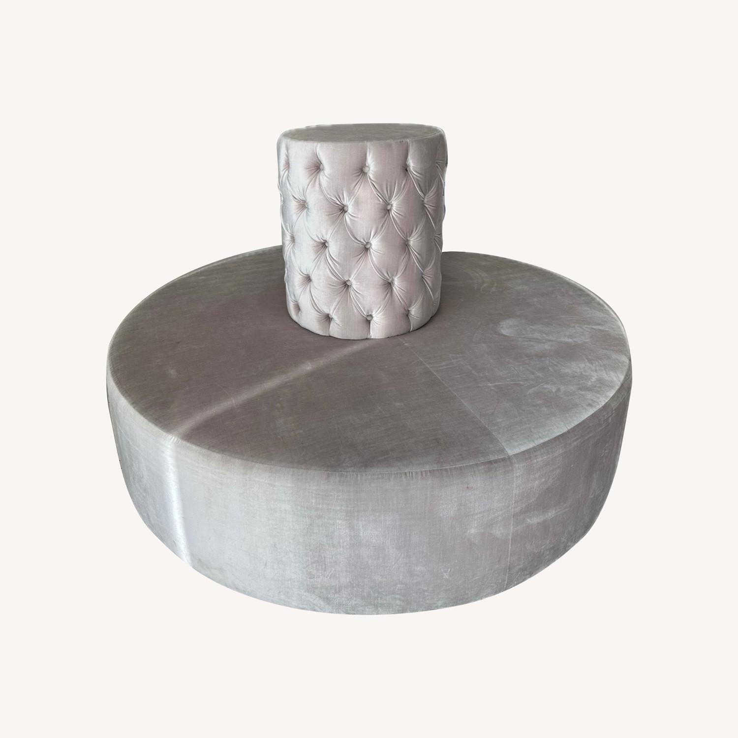 Designer Custom Round Cocktail Circular Sofa - image-0