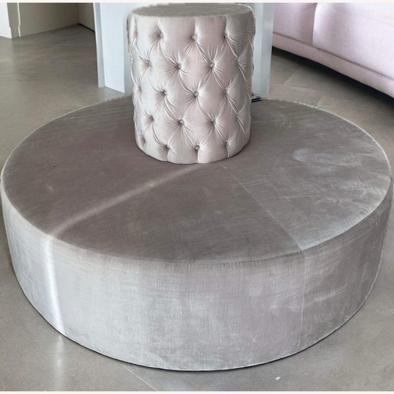 Designer Custom Round Cocktail Circular Sofa - image-1