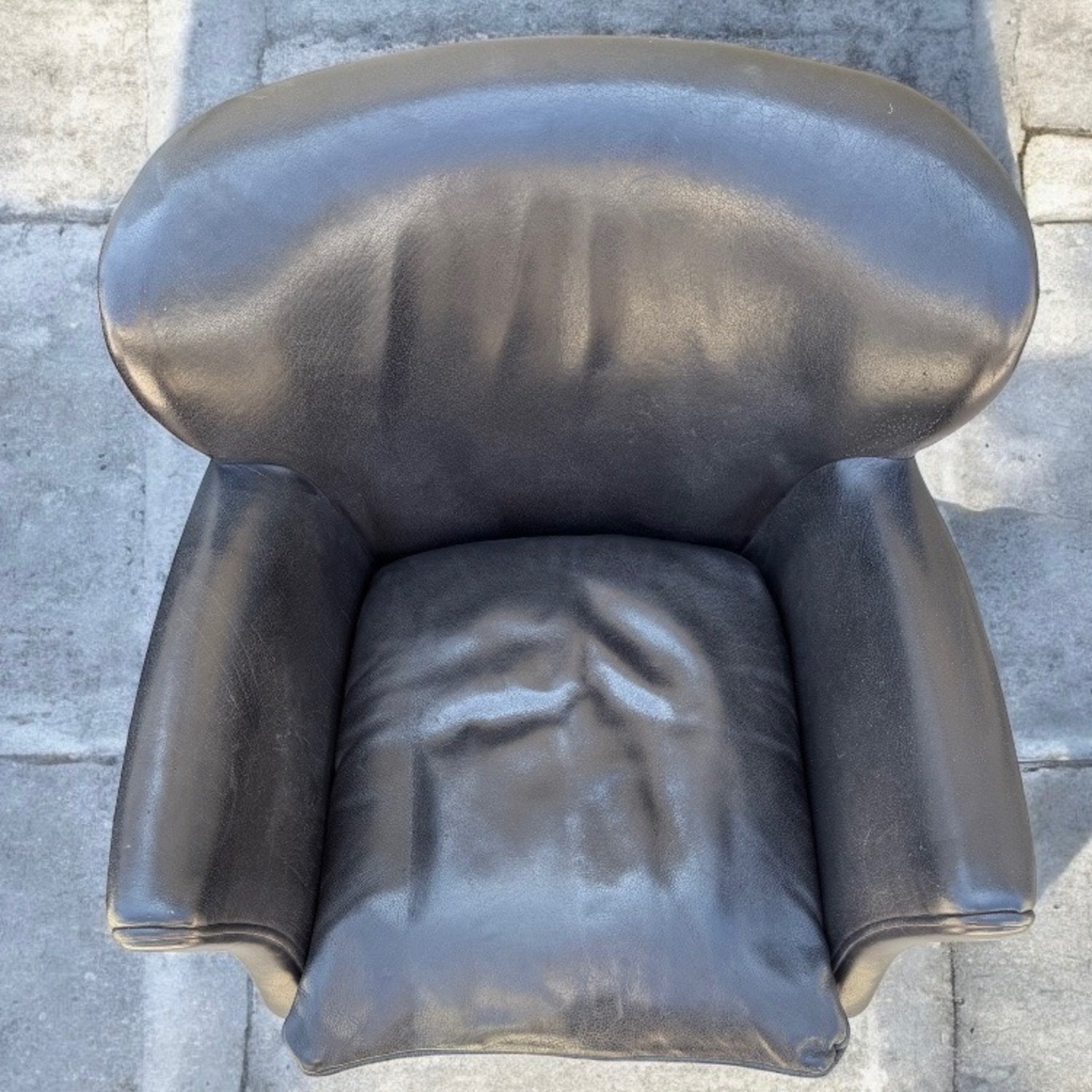 Timothy Oulton Punk Professor Black Swivel Chairs - image-12