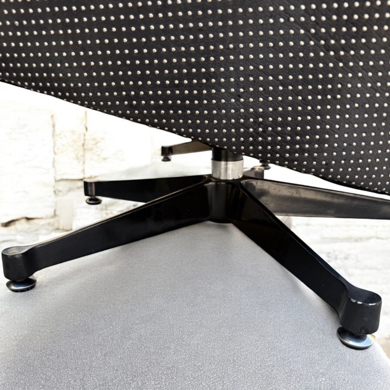 Timothy Oulton Punk Professor Black Swivel Chairs - image-9