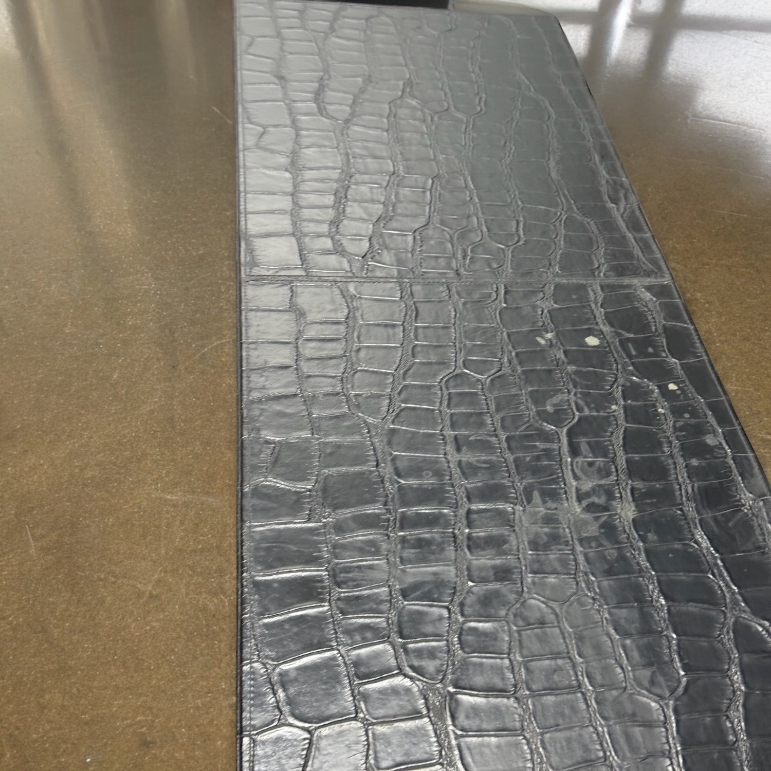 Timothy Oulton Black Desk Console Side Table - image-5