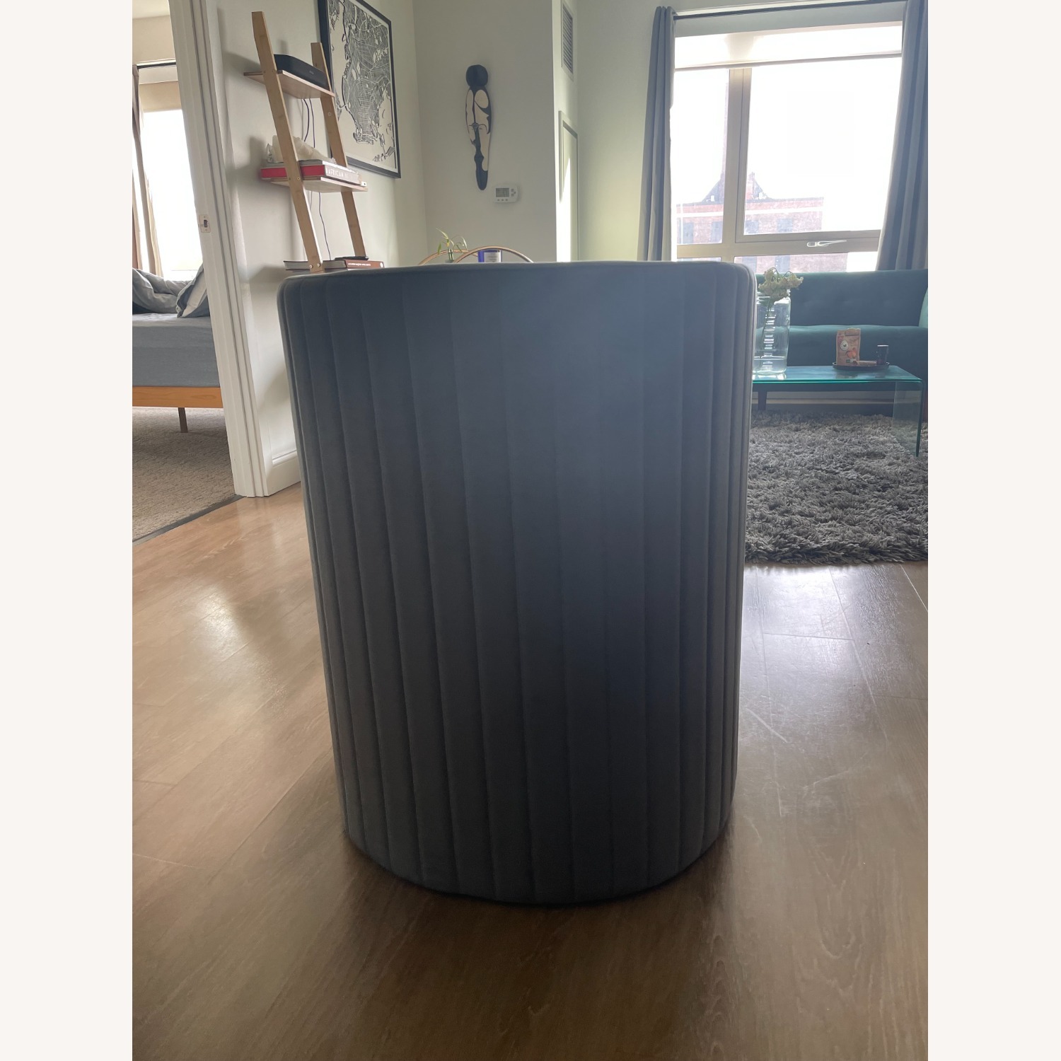 Barrel Chair with Ottoman - image-5