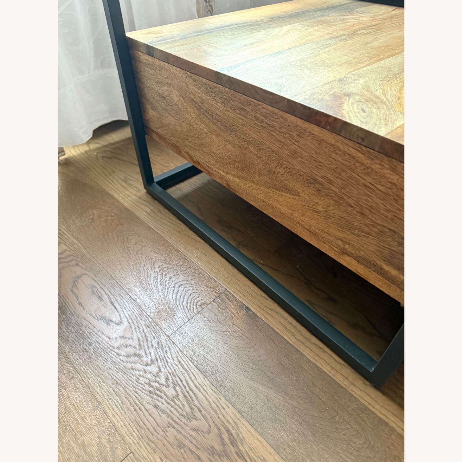 West Elm Box Frame Storage Coffee Table  - image-8