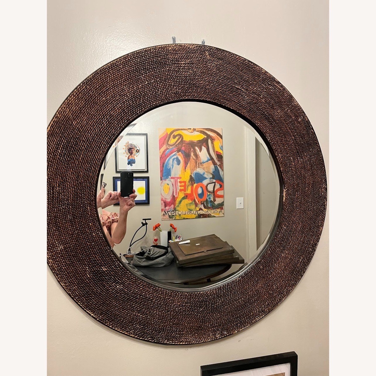 Round Wall Mirror - image-1
