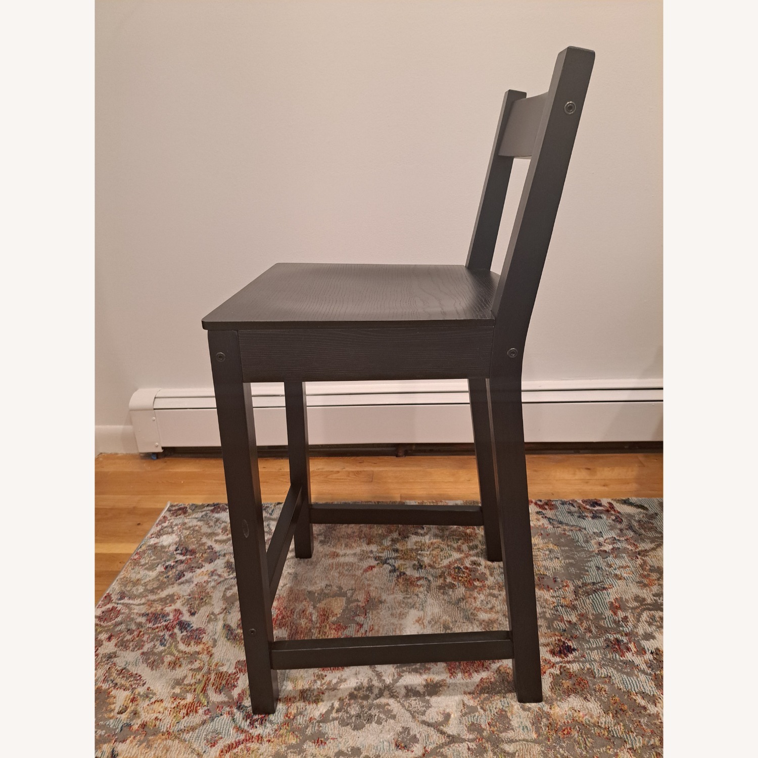 IKEA NORDVIKEN Bar Stool With Backrest - image-3