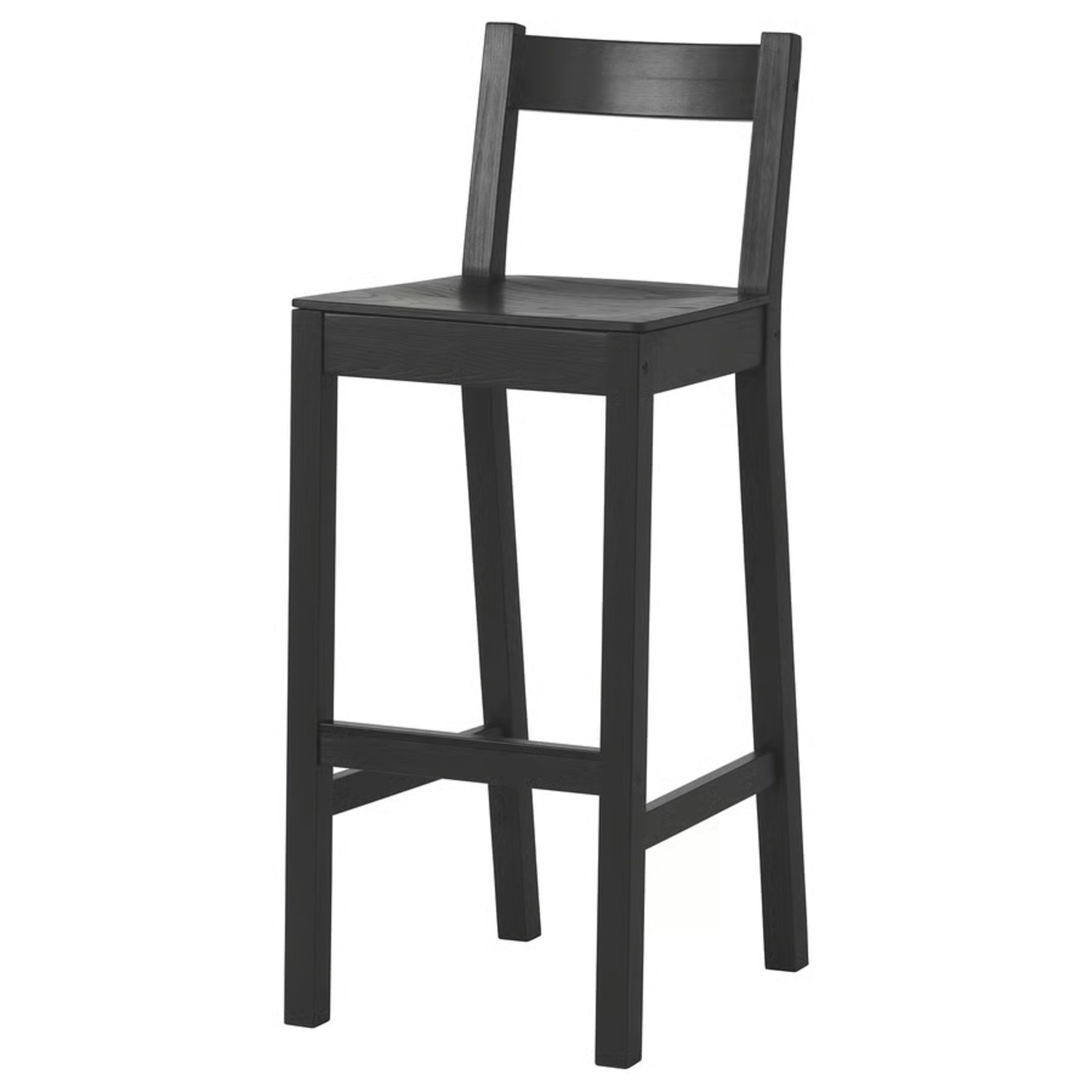 IKEA NORDVIKEN Bar Stool With Backrest - image-4