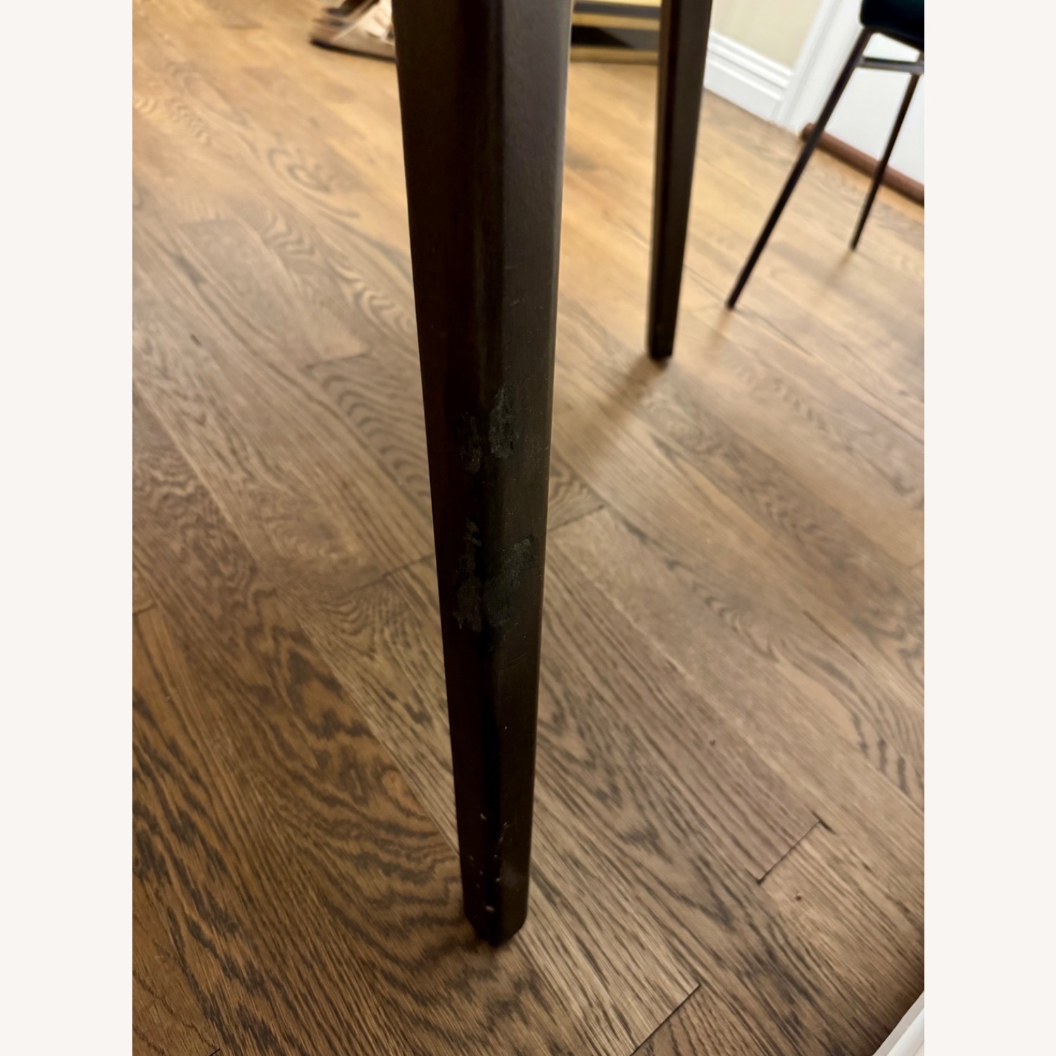 West Elm Mid-Century Dining Table Dark Mineral - image-2