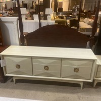 Mid-Century Diamond Front 9-Drawer Dresser