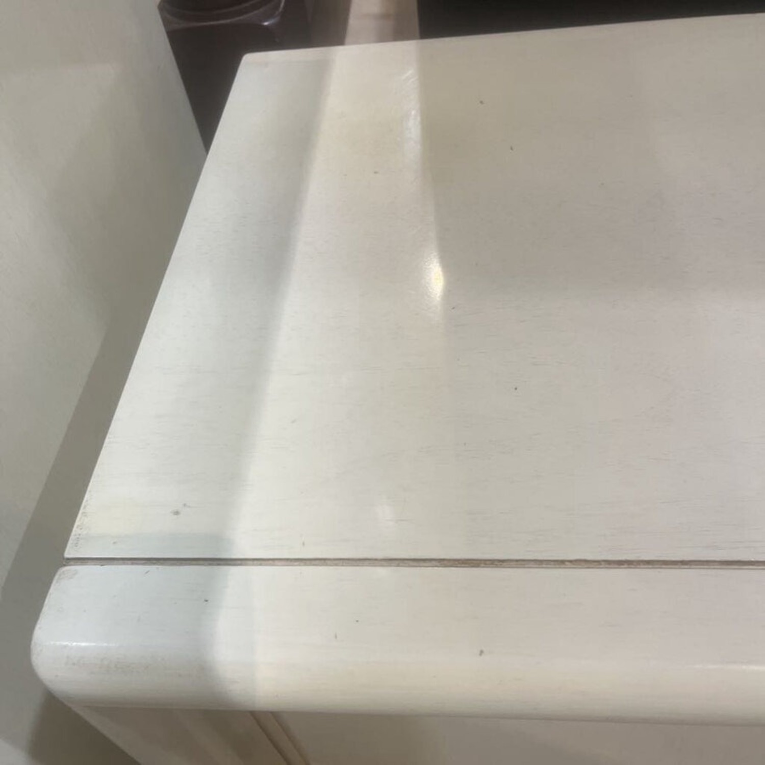 Mid-Century Diamond Front 2-Drawer Nightstand - image-5