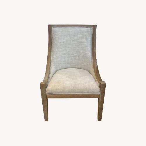 Used Upholstered French Empire Side Dining Chair for sale on AptDeco
