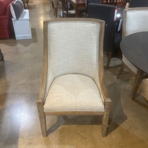 Used Upholstered French Empire Side Dining Chair for sale on AptDeco