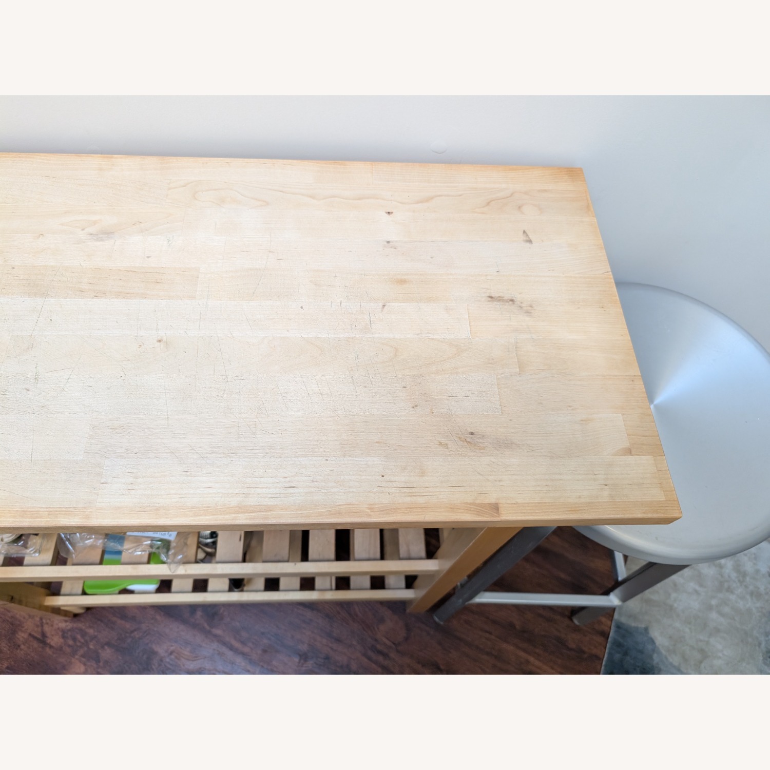 IKEA FÖRHÖJA Kitchen Cart, Birch, 39 3/8x16 7/8 " - image-4